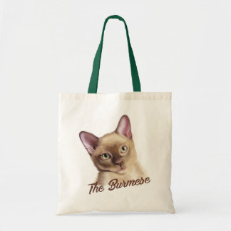Burmese Cat Tote Bag