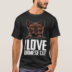 Burmese cats Burmese mom Burmese kitten 3 T-Shirt
