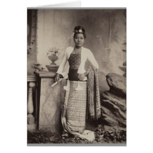 Burmese lady