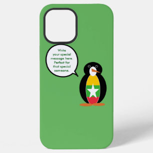 Burmese Myanmar Wildlife Penguin Personalized Gift iPhone 12 Pro Max Case