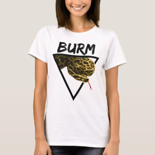 Burmese Python Geometric T-Shirt