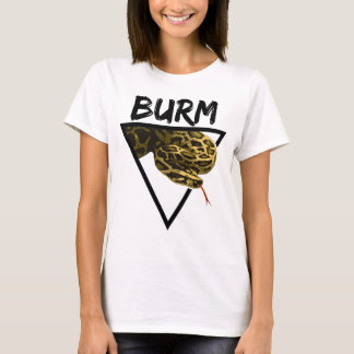 Burmese Python Geometric T-Shirt