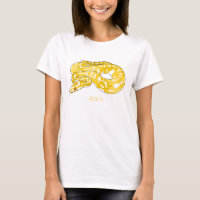 Burmese python snake cartoon illustration
