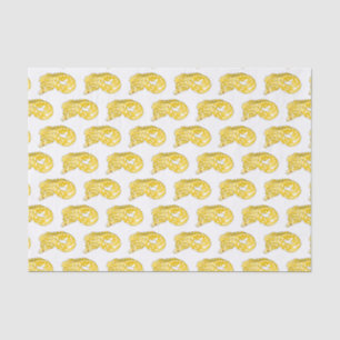 Burmese python snake cartoon illustration tissue paper