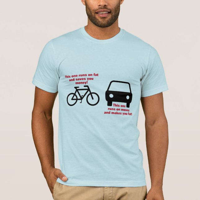 Burn Fat and Save Money - TShirt (Front)