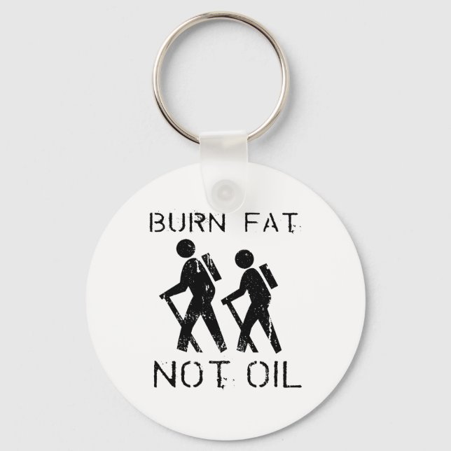 Burn Fat hike Keychain (Front)