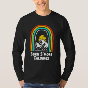 Burn S'more Calories Camping Workout Camper Gym Hi T-Shirt