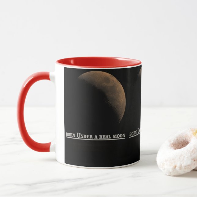 Burn Under a Real Moon Mug (Avec donut)