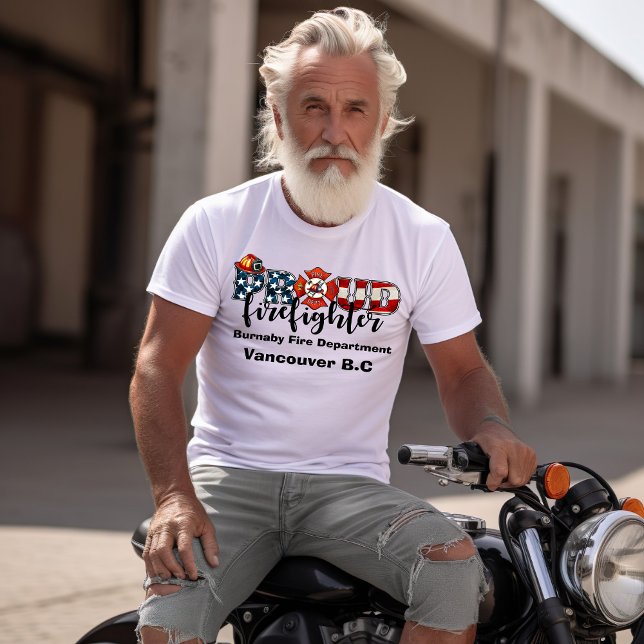 Burnaby firefighter in action  T-Shirt (Creator Uploaded)