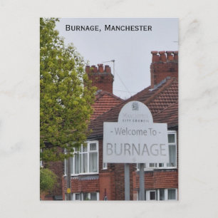 Burnage Postcard