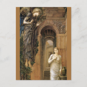 Burne-Jones Annunciation CC0423 Angel Postcard