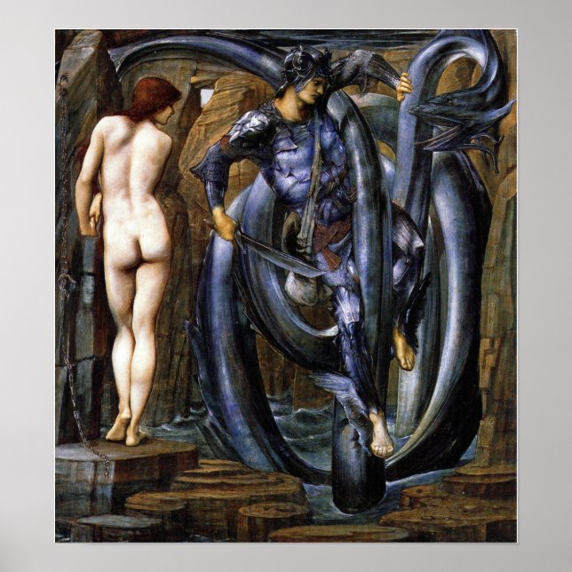 Burne-Jones - Doom Fulfilled 1885 Poster (Front)