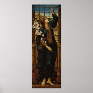Burne-Jones - Hope Poster