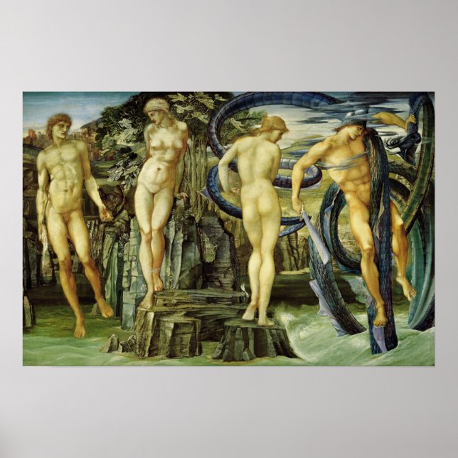 Burne-Jones - Perseus And Andromeda Poster (Front)