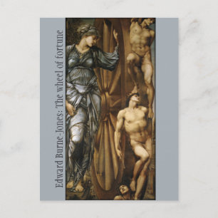Burne-Jones Roue de Fortune CC0424 Carte postale