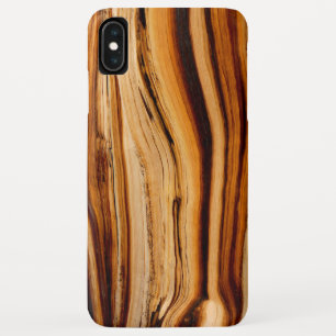 Burned Bristlecone Pine Tree Trunk Texture iPhone XS Max Case