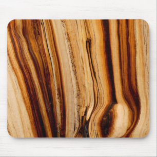 Burned Tree Trunk Texture Mouse Pad