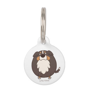 Burnese Mountain Dog Bunima<名前・電話番号> Pet Tag