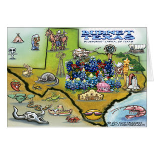 Burnet TEXAS Map