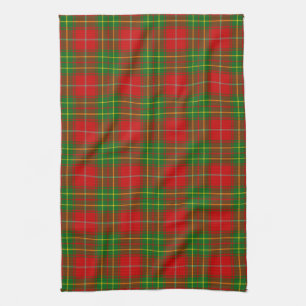 Burnett Scottish Tartan Plaid Kitchen Towel