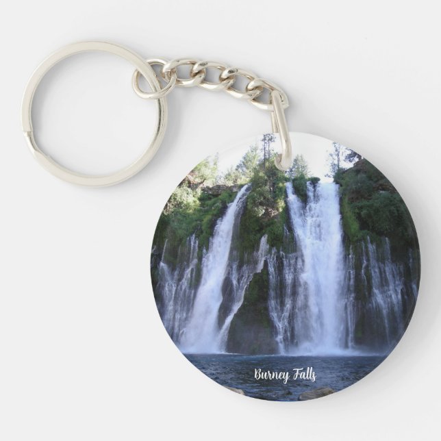 Burney Falls Keychain (Front)