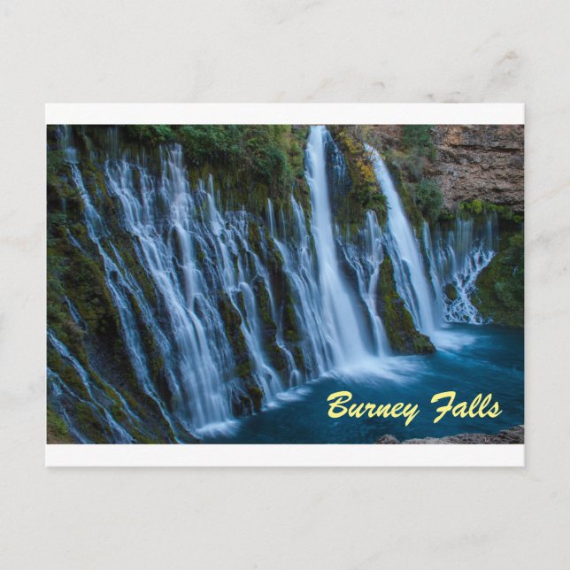 Burney Falls Postcard (Front)
