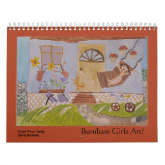 Burnham Girls Art! Calendar