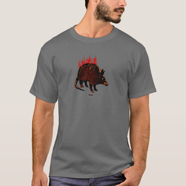 Burnin' Dillo T-Shirt (Front)
