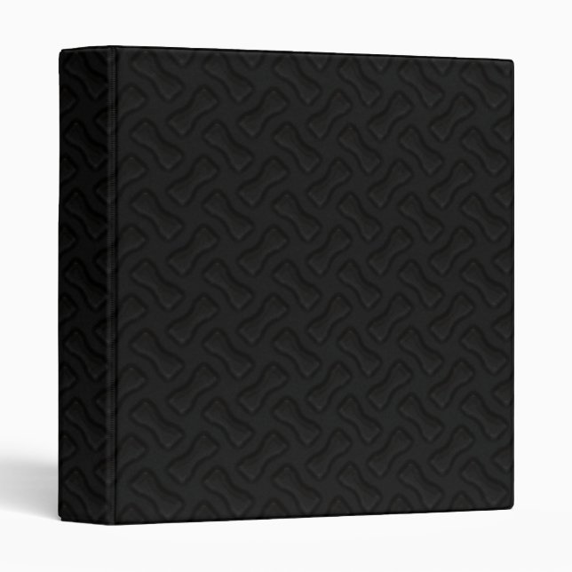 Burnin' Rubber New Tire Tread Black Binder (Front/Spine)