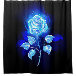 Burning Blue Rose