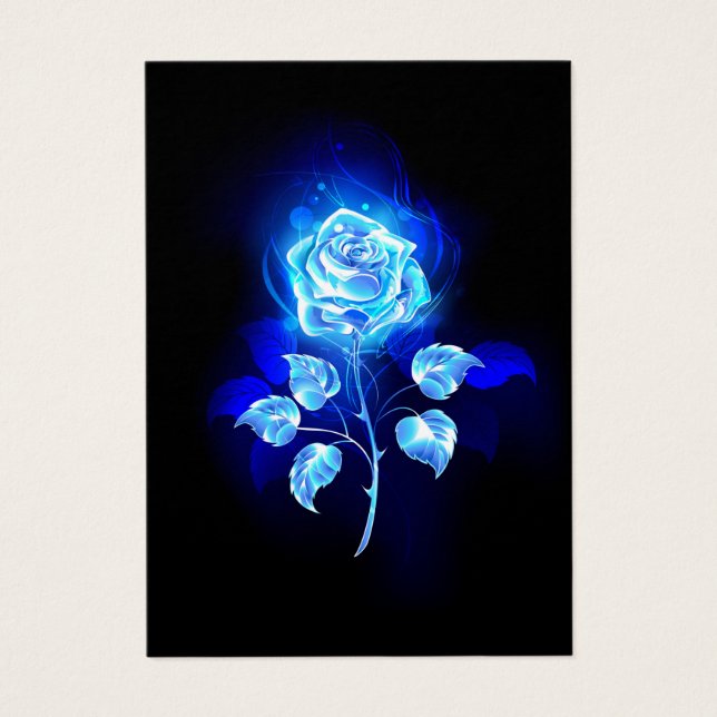 Burning Blue Rose (Front)