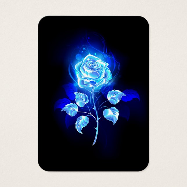 Burning Blue Rose (Front)
