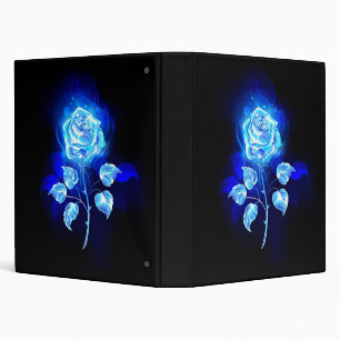 Burning Blue Rose Binder
