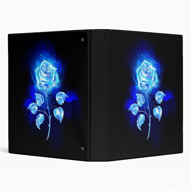 Burning Blue Rose Binder (Background)