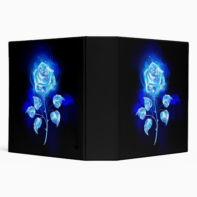 Burning Blue Rose Binder (Background)