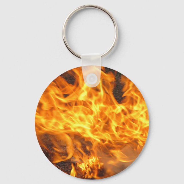 Burning Brush Keychain (Front)