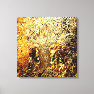 Burning Bush Canvas Print