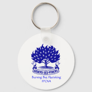 Burning Bush Keychain
