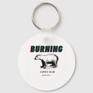 Burning Classic Keychain