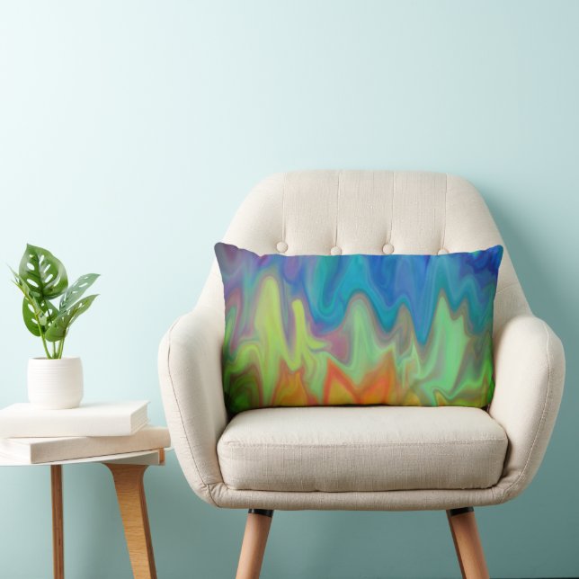 Burning Colours Lumbar Pillow (Chair)