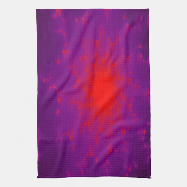Burning Galaxy Kitchen Towel (Vertical)