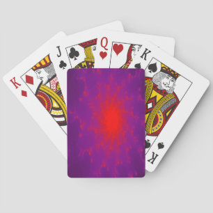 Burning Galaxy Playing Cards