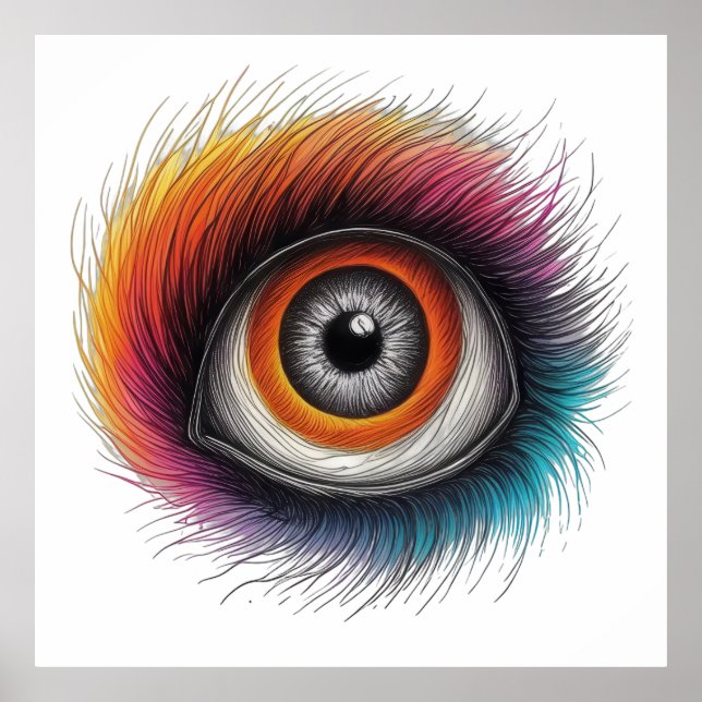 Burning Gaze Poster (Front)