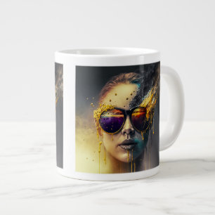 Burning Glasses Jumbo Mug
