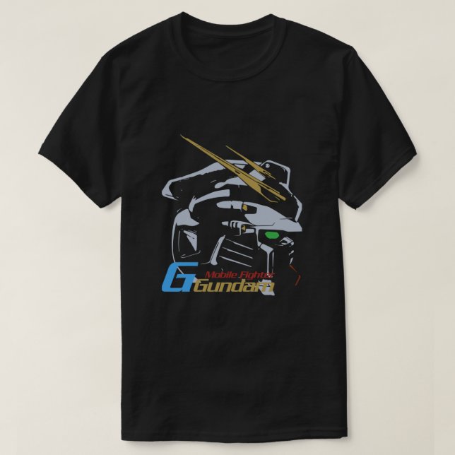 Burning Gundam Mobile Fighter G Gundam Classic T-Shirt (Design Front)