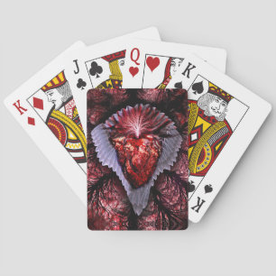 Burning Heart Playing Cards