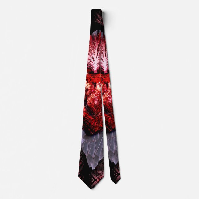Burning Heart Tie (Front)