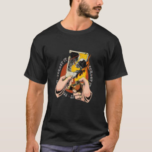 Burning Love The Lover Couple Skeleton Break Up Em T-Shirt