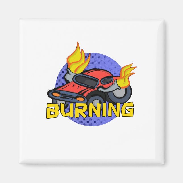 Burning Magnet (Front)