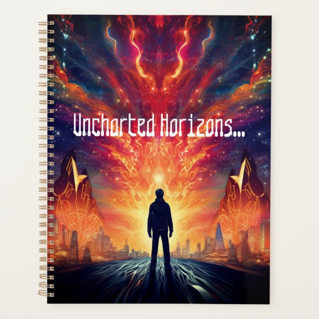 Burning Man Uncharted Horizons Planner (Front)